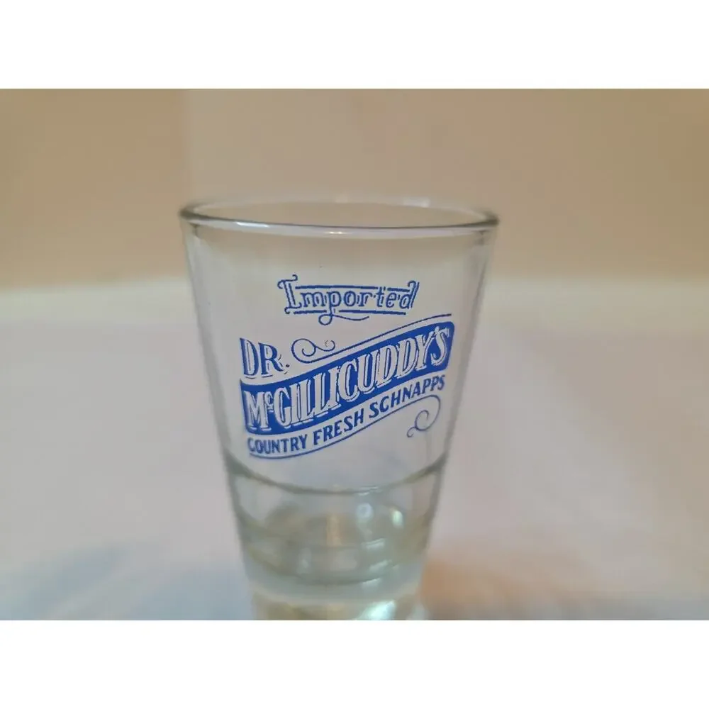 Vintage Dr. McGillicuddy's Country Fresh Schnapps Shot Glass